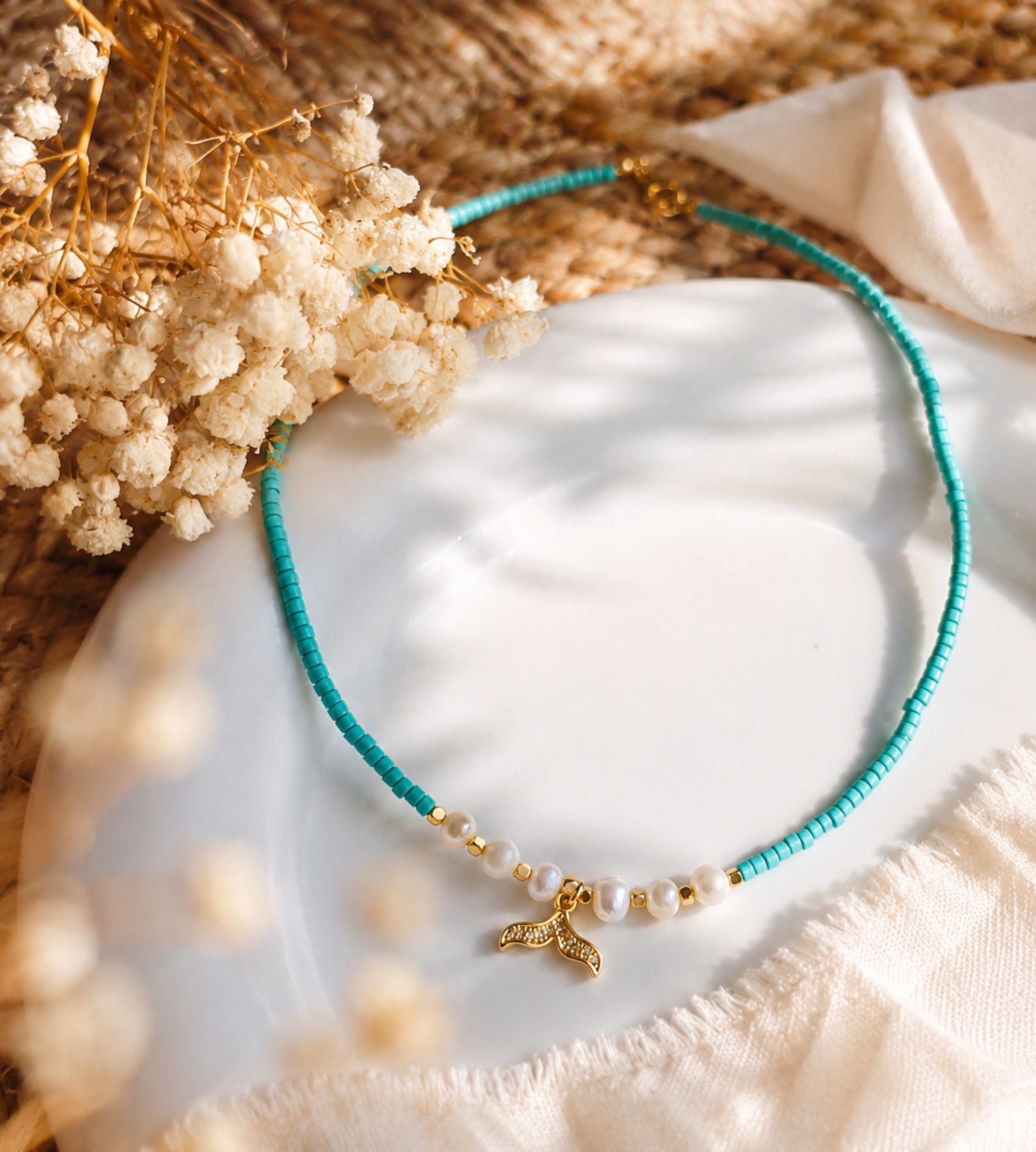 Empireo sea mood handmade necklace